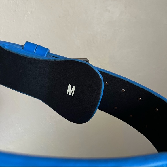 Unbroken Designs AOK4 Power Belt Weight Lifting Back Support in Blue Medium - Picture 4 of 6